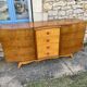 50s art deco sideboard in rosewood