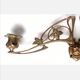Pleyel art nouveau bronze candle holder