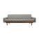 Canapé-lit, design danois, années 1970, fabriqué au Danemark