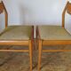 6 Scandinavian chairs 60s in beech Farstrup