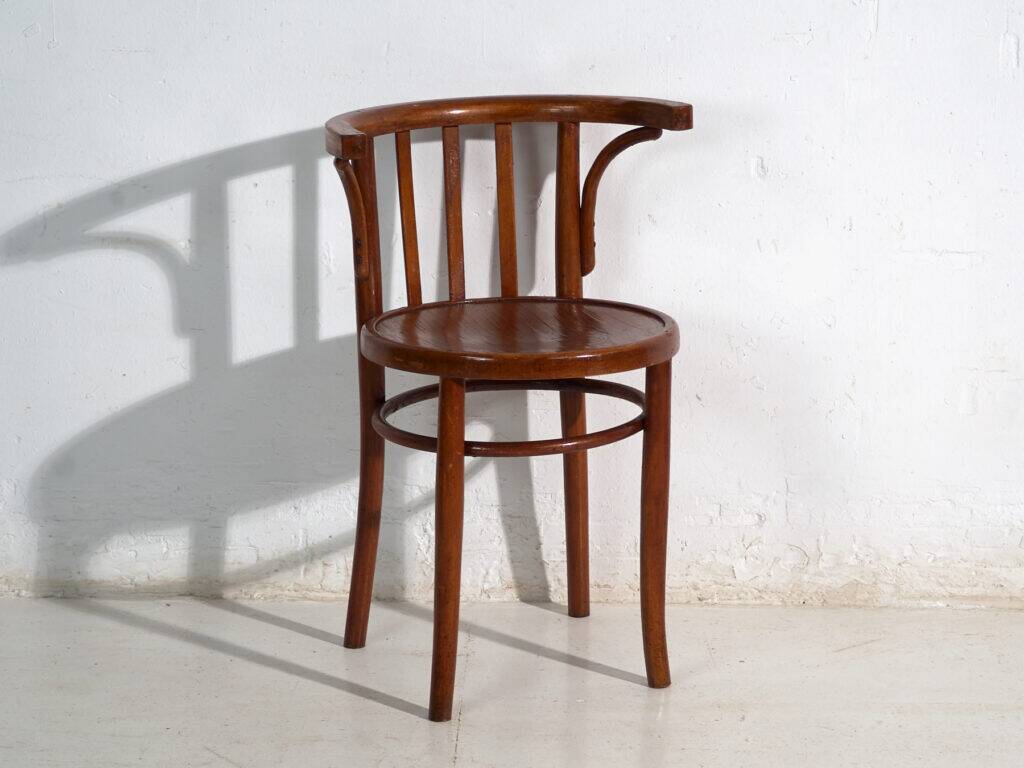 Pair of antique bentwood chairs in Thonet style – Central Europe, circa 1905