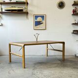 Ash Mosaic Coffee Table, Denmark 1960s/1970s, Mid-C Modern