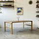 Ash Mosaic Coffee Table, Denmark 1960s/1970s, Mid-C Modern