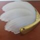 Art deco "shell" wall lamp