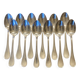 Christofle house model pearls 12 large table spoons