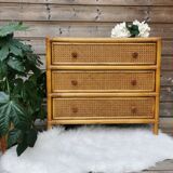 Dresser in rattan