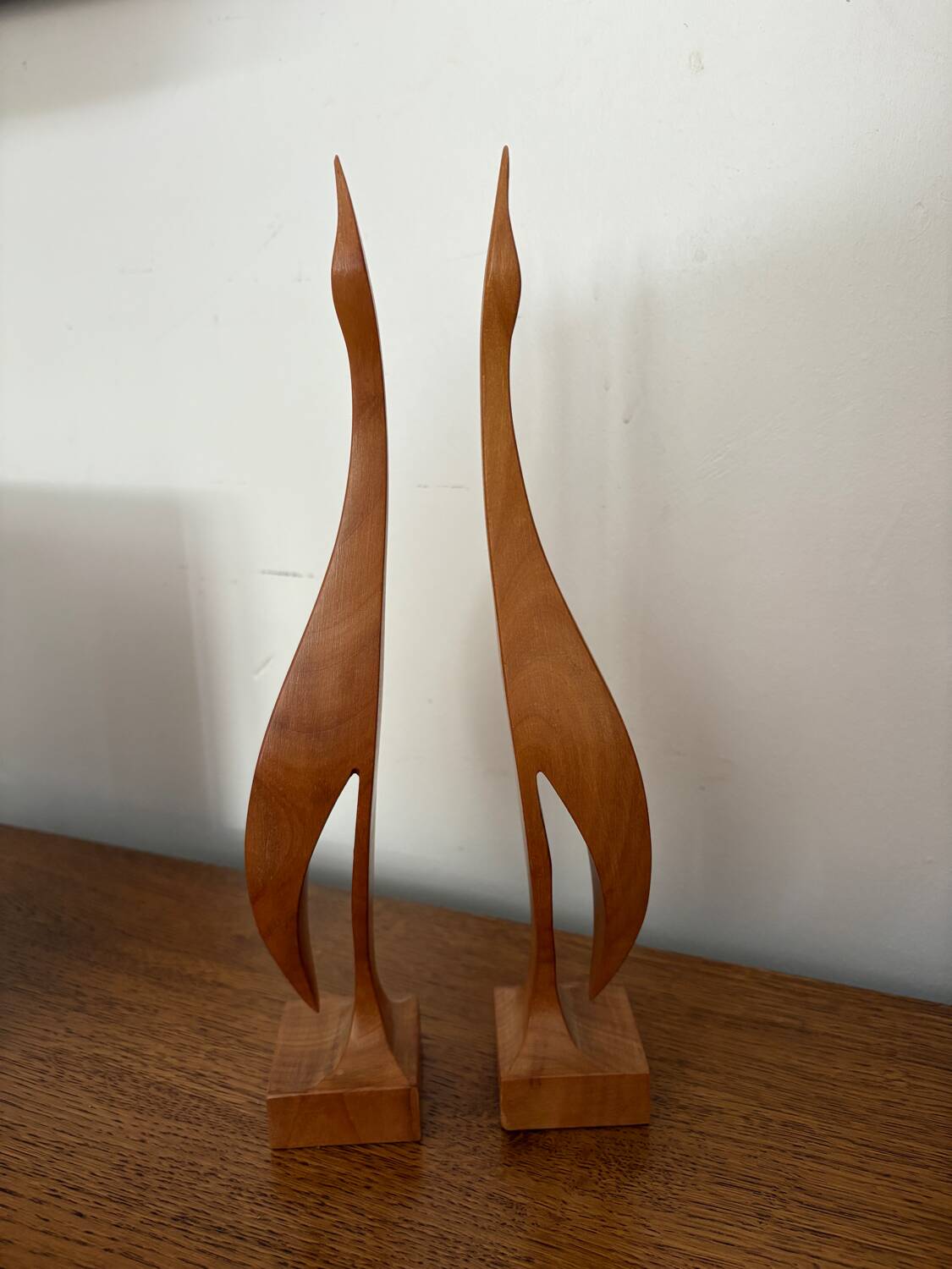 Mid Century Bird Bookends