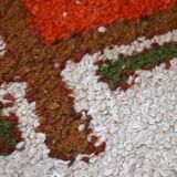 Moroccan vintage carpet Berber handmade 246cm x 355cm 1950s, 1C693