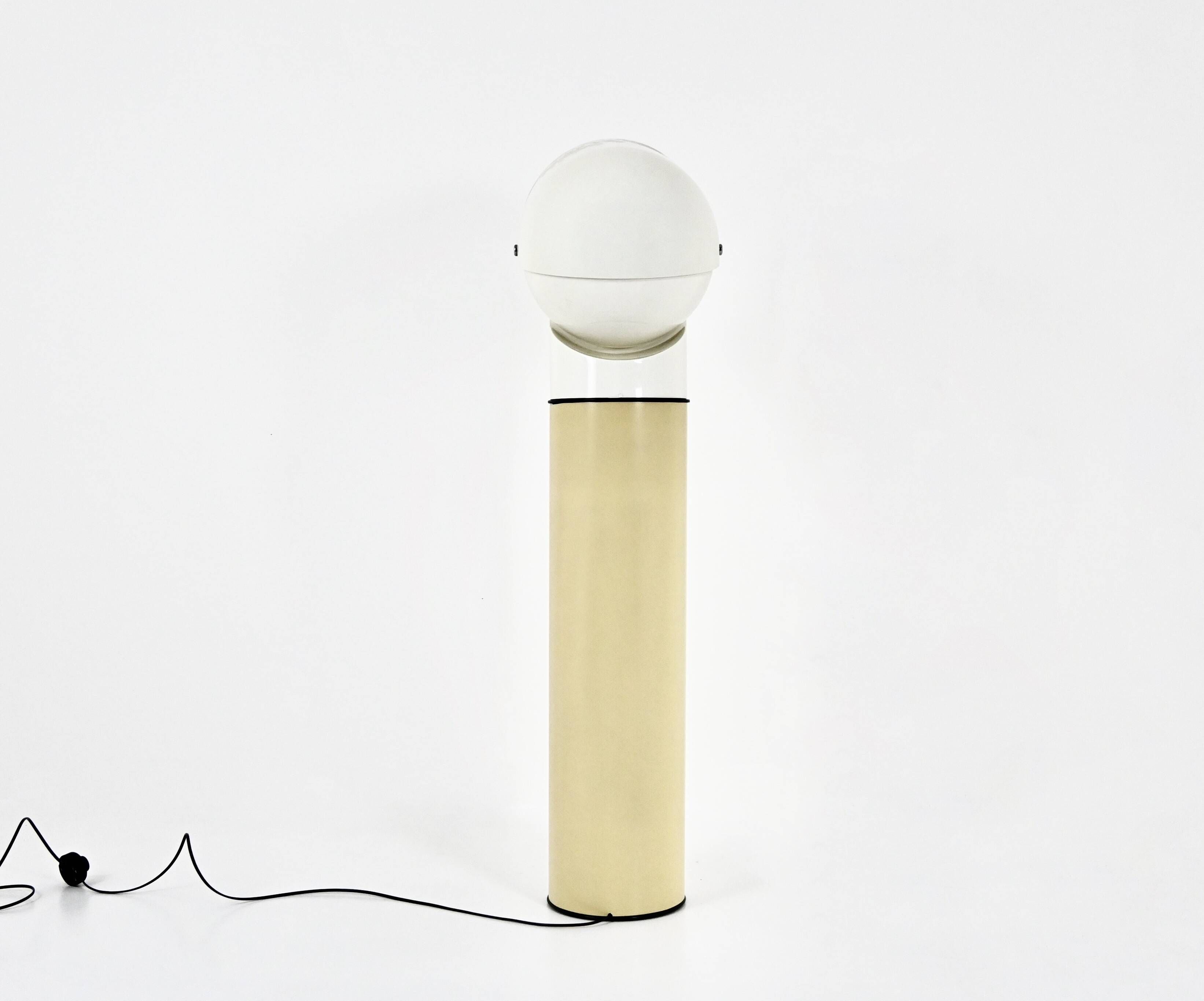 Mezzo Pileo floor lamp by Gae Aulenti for Artemide, 1970s