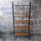 Vintage shelf L: 81 cm H: 183 cm