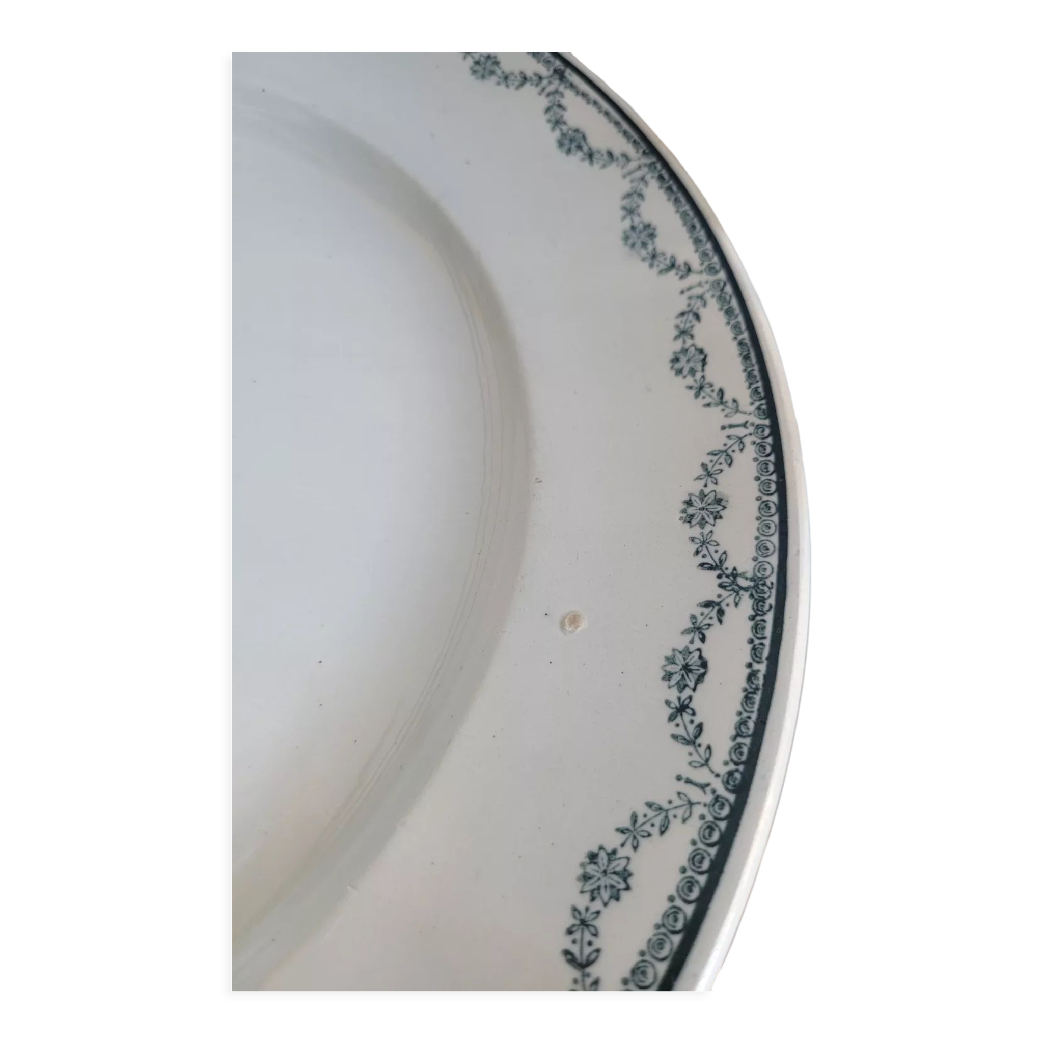 Assiette de présentation Saint Amandinoise n°6510