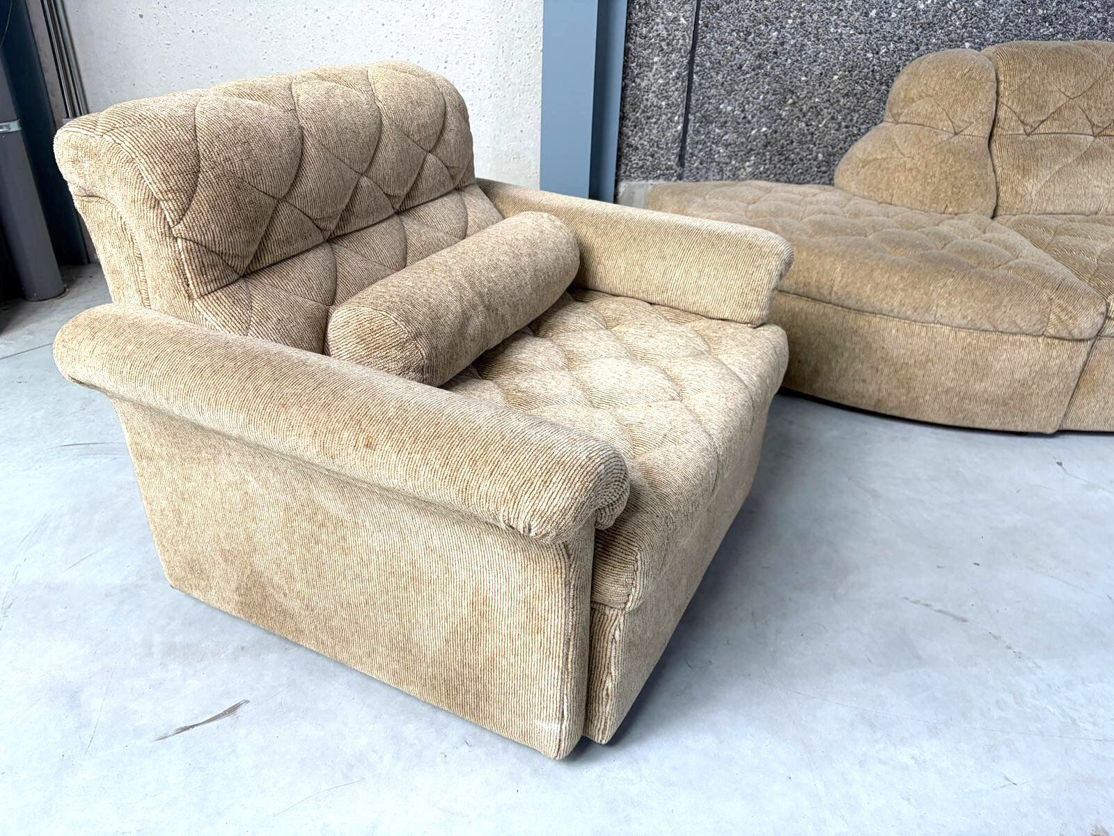 Canapé modulaire vintage par Laauser, années 1970