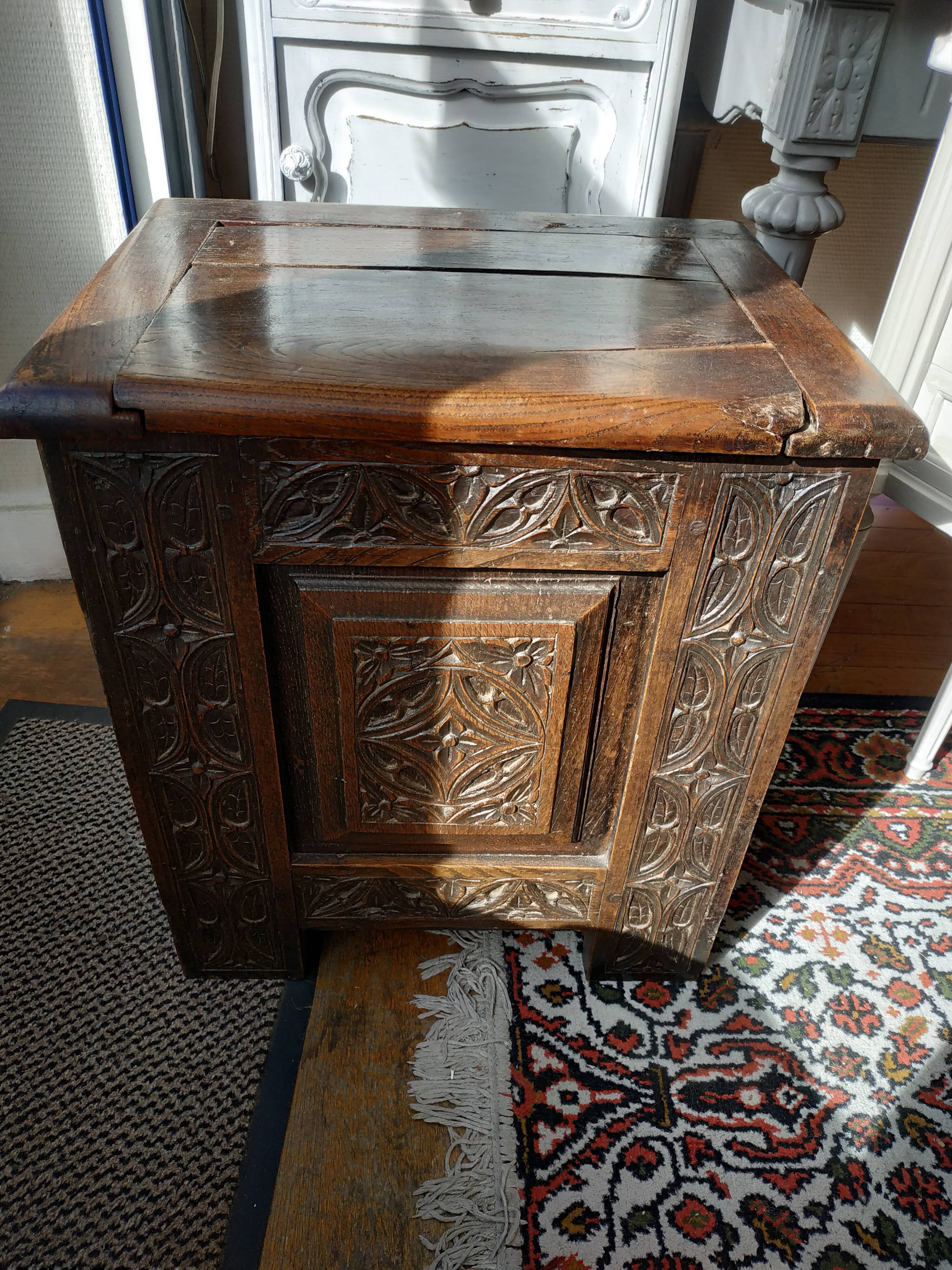 Oak chest