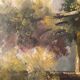 Painting, Landscape, Lyon School, mid-20th century