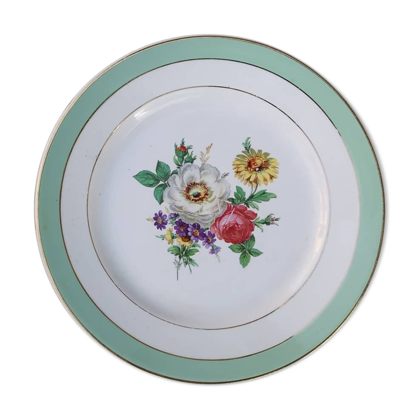Flowery plates