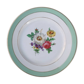 Flowery plates