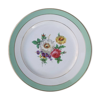 Flowery plates