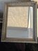 Antique bevelled mirror – Moulded wooden frame in anthracite 30/25 cm