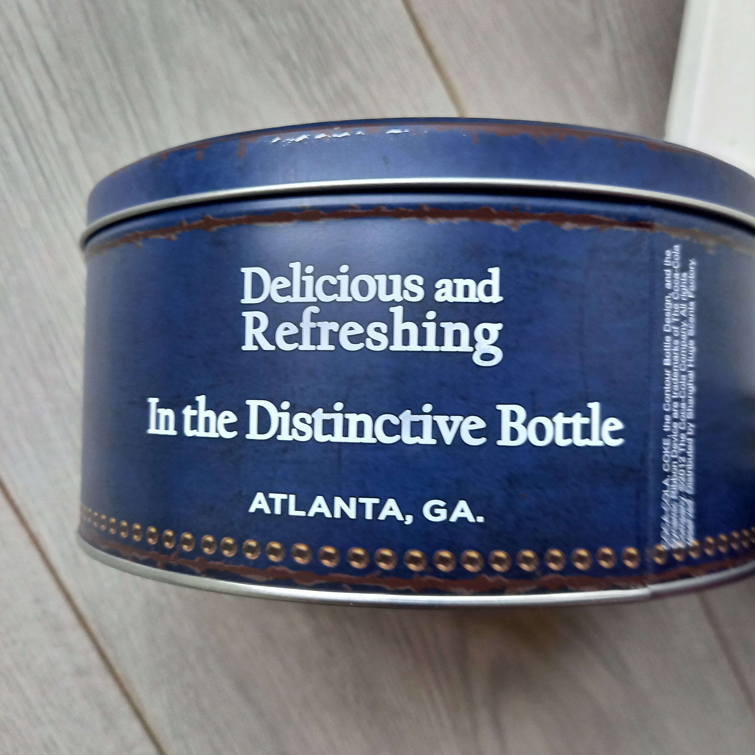 Vintage Coca Cola metal box