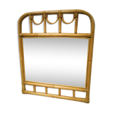 Rattan mirror 62x74cm