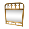 Rattan mirror 62x74cm