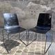 2 polycarbonate chairs 1980