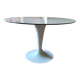 Round table "Flute" Cinna (Ligne Roset) – Arabesco Marble Ceramic 120cm