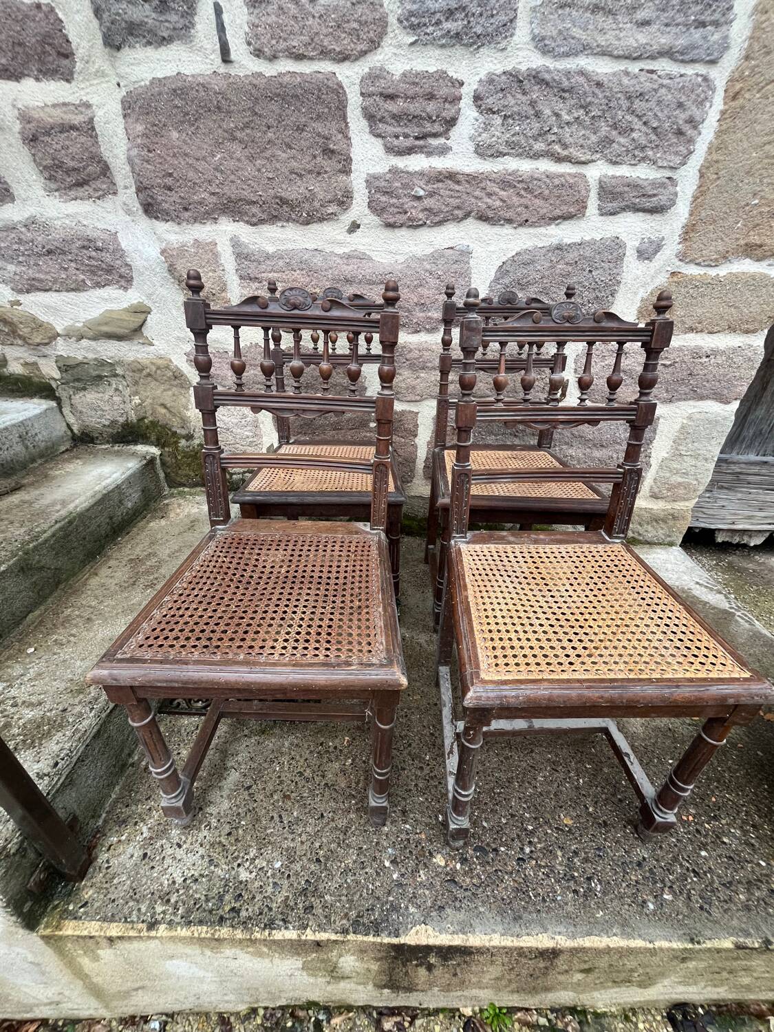 Cane chairs
