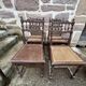 Cane chairs