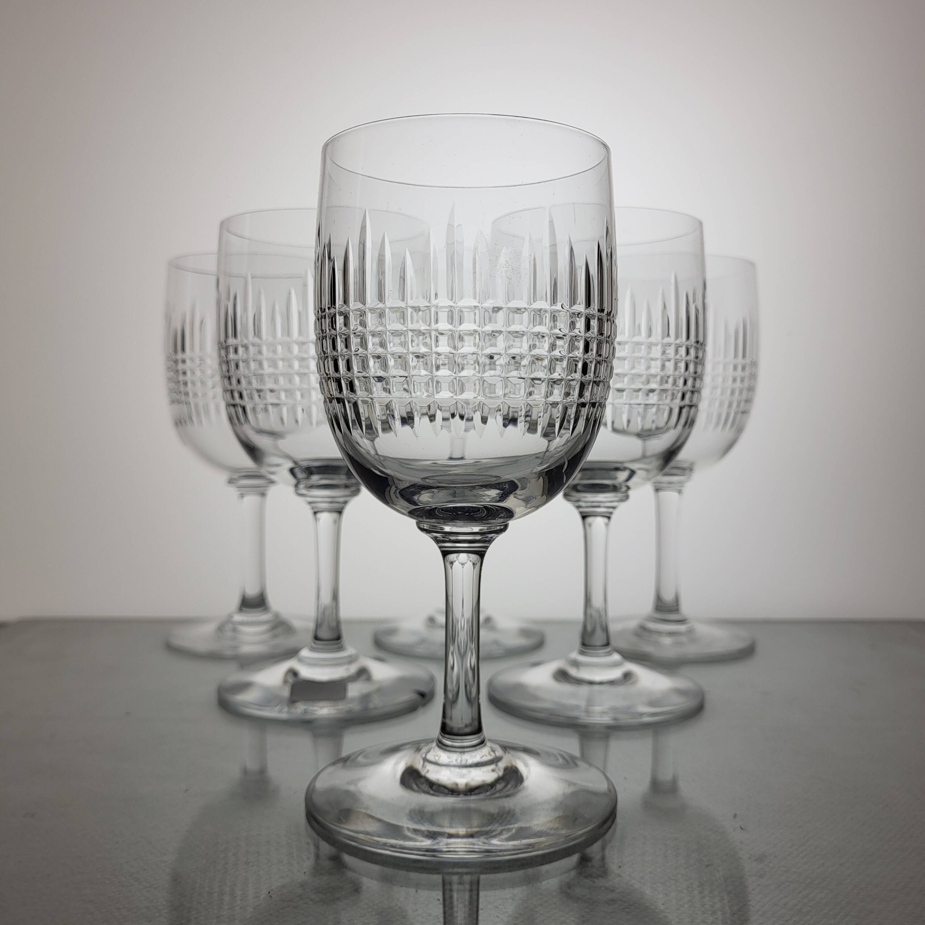 30-piece Baccarat crystal glassware set, Nancy model