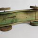 Old articulated toy to pull 27 cm, donkey, 1900