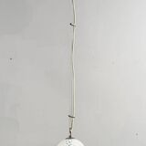 Paolo Venini. Mid-century ceiling lamp 'Fazzoletto', Murano glass, La Murrina, Italy, 1970s.