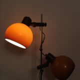 Mid-century orange floor lamp 1960
