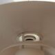 Lyfa pendant lamp from the 1970s, white metal shade, Denmark
