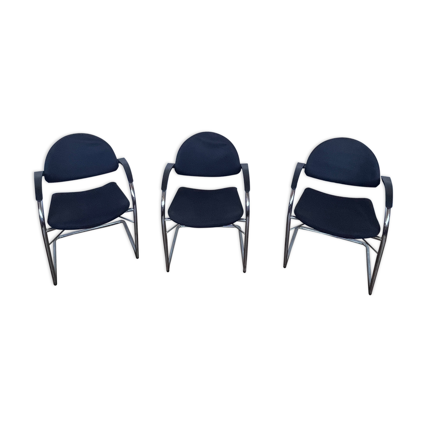 Trio de fauteuis Vitra