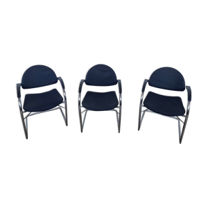 Trio de fauteuis vitra