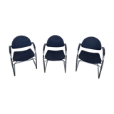 Trio of Vitra armchairs