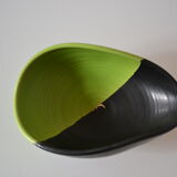 Vintage two-tone ceramic cup 50's