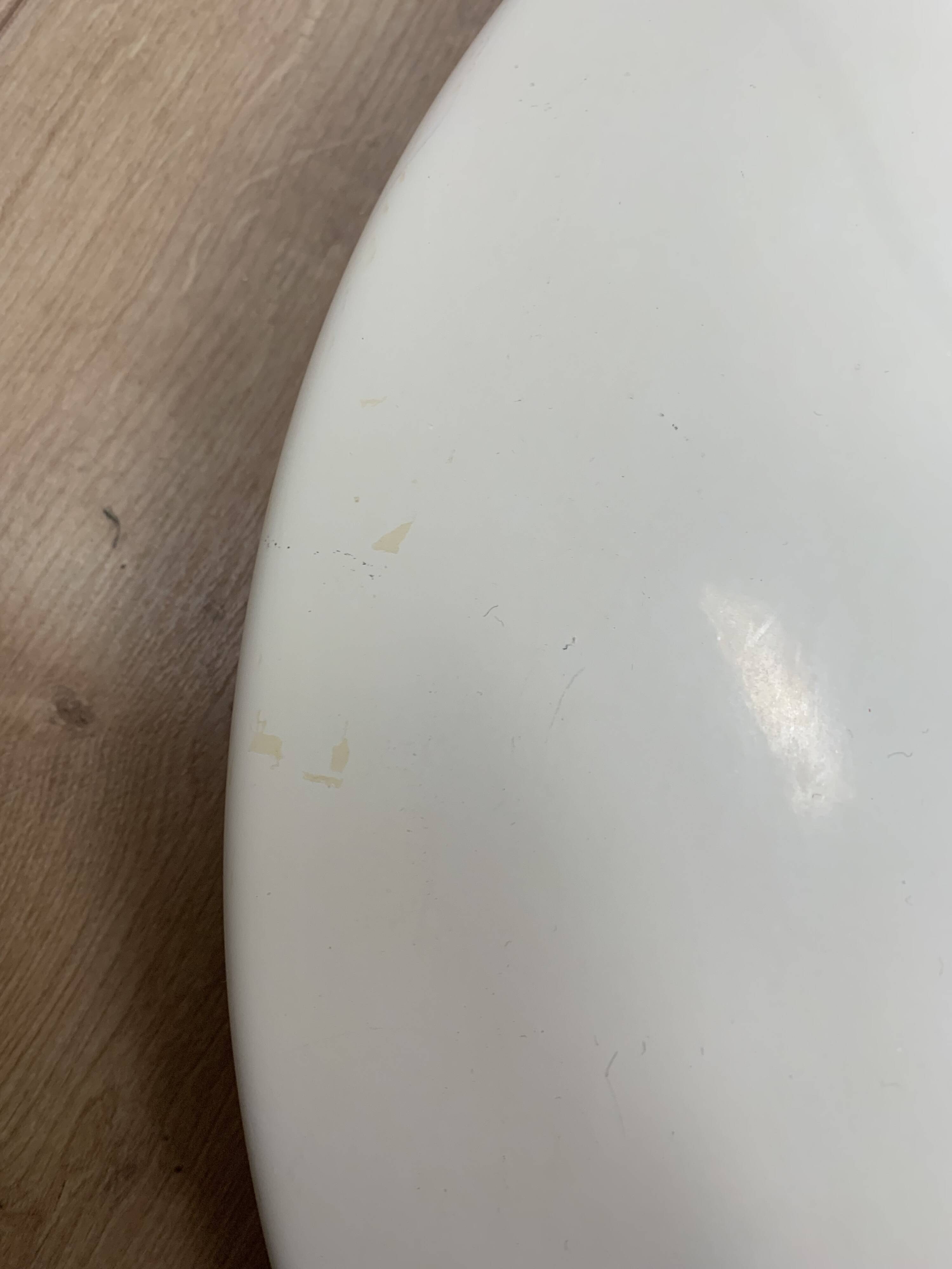 Large Danish BELID Pendant Light Model 75104, Cream