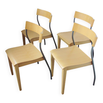 Set of 4 IKEA Nordisk chairs – Tina Christensen – 1990s