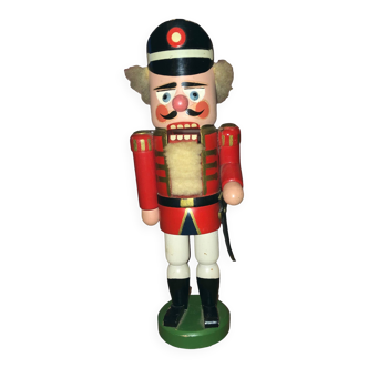 Casse-noisette vintage en bois - Soldat figurine en bois