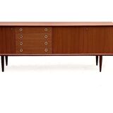 Scandinavian design teak sideboard 1950s
