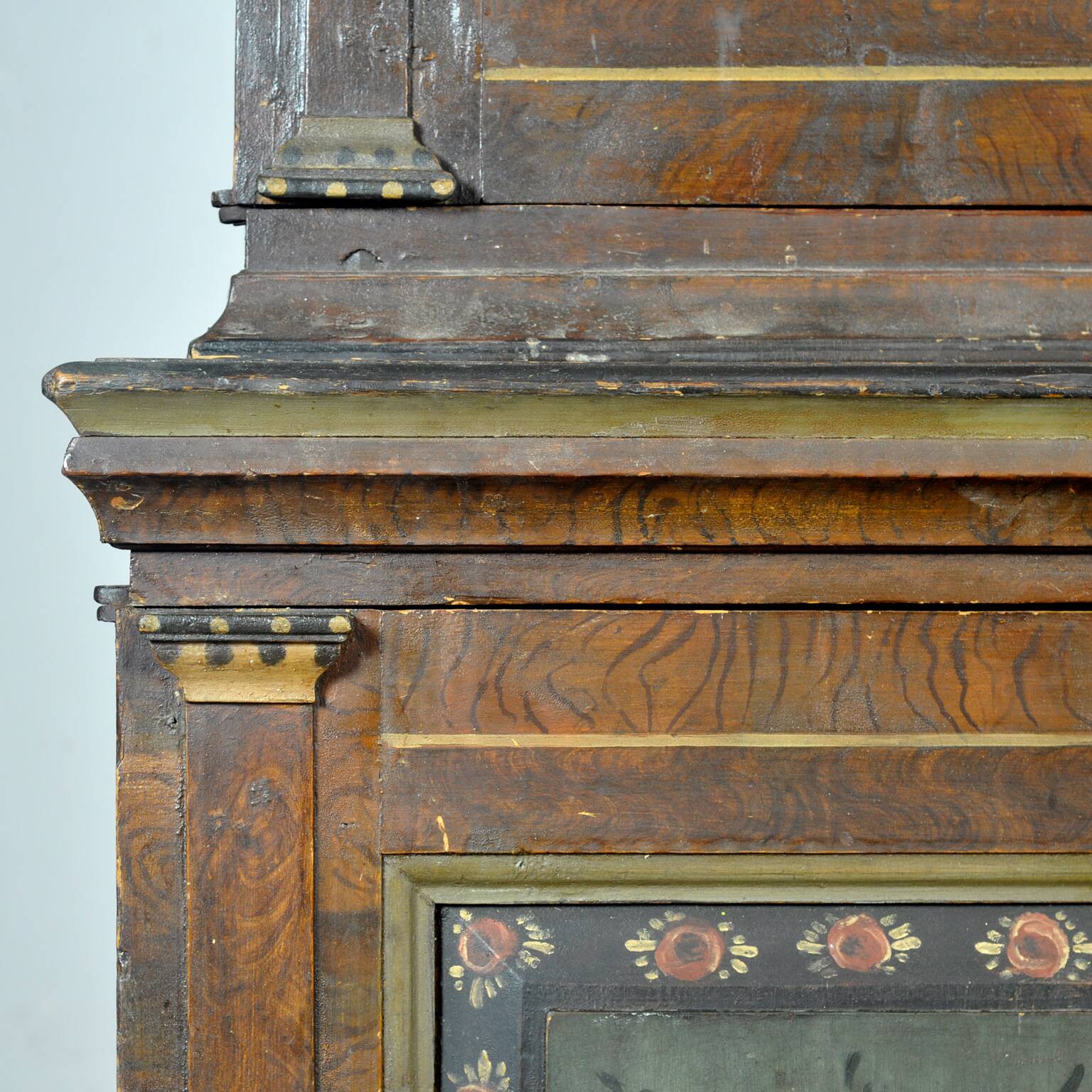 Meuble de ferme suédois, daté de 1803