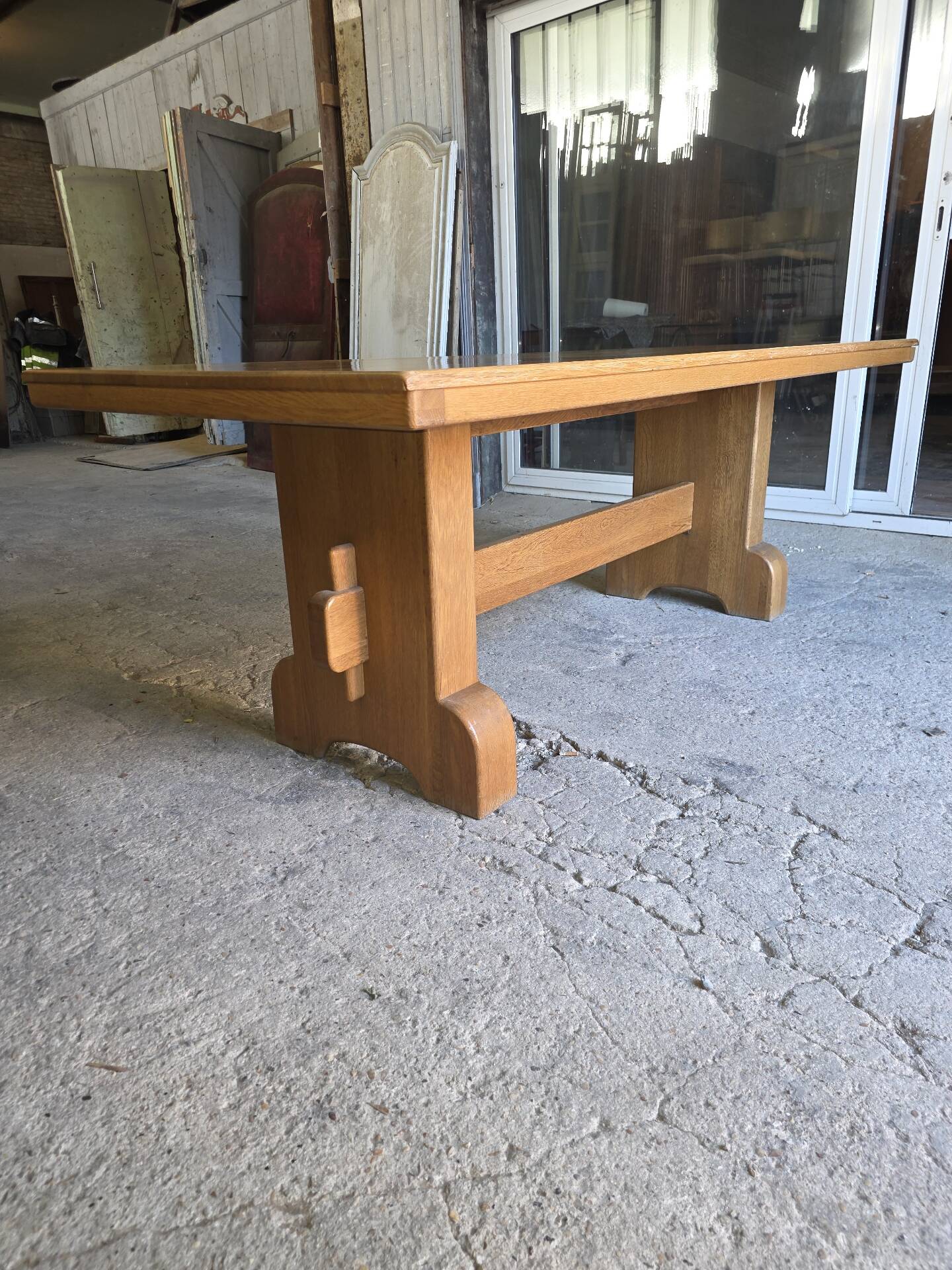 Monastery table in oak