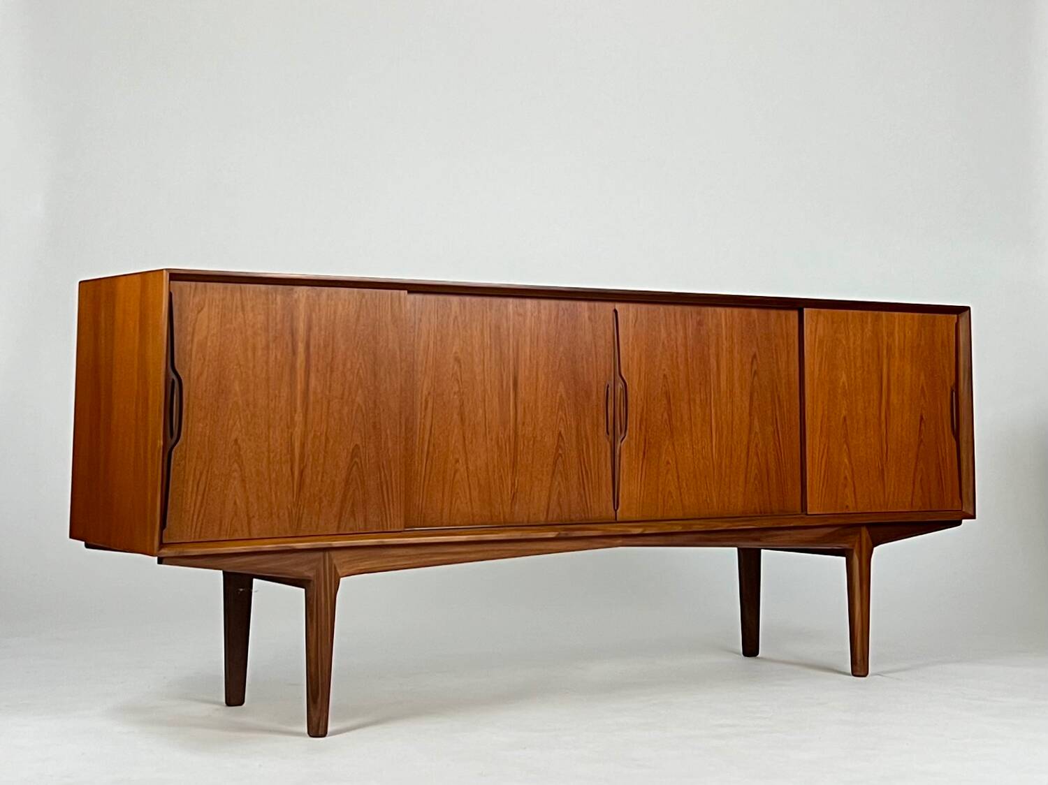 Knud Nielsen teak sideboard #42 vintage 60s mid-century Danish design