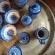 Lot 11 Moroccan pottery butter pot from the 1940s signed Serghini.