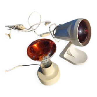 2 vintage Philips lamps