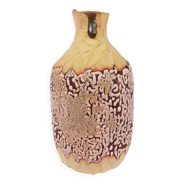 Vase soliflore en grès émaillé, céramique artisanale