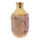 Glazed stoneware single-stem vase, handmade ceramic