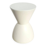 Kartell Prince AHA designer stool/side table by Philippe Starck, white